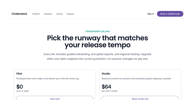 Pricing Pages
