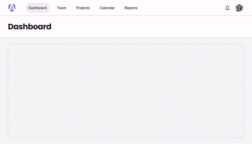 Nav With Page Header